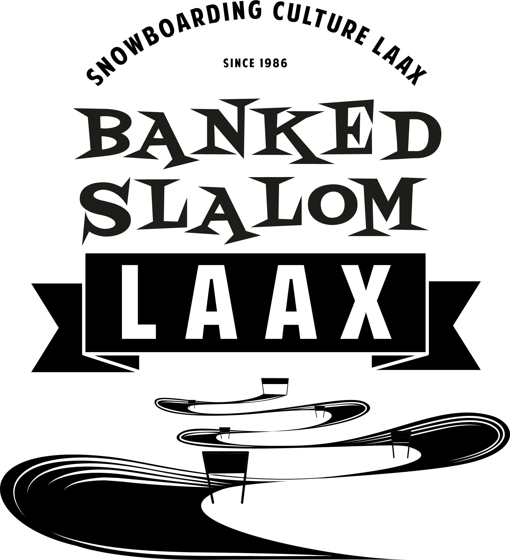 Logo Banked Slalom LAAX